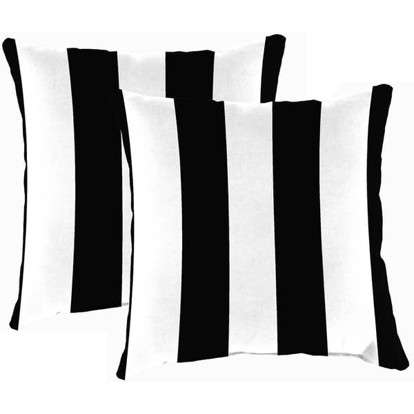 Jordan Manufacturing Cabana Outdoor Toss Pillows - Set of 2 - image 
