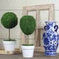 Northlight Seasonal Moss Potted Artificial Spring Topiary Tree - image 2