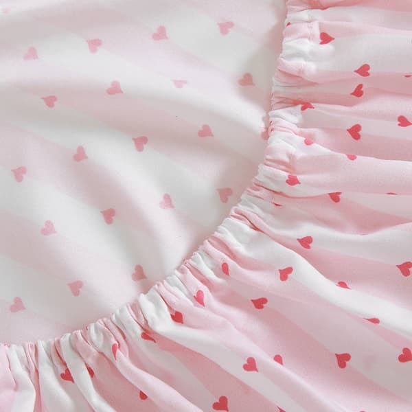 Betsey Johnson Wonderland Stripe Microfiber Sheet Set