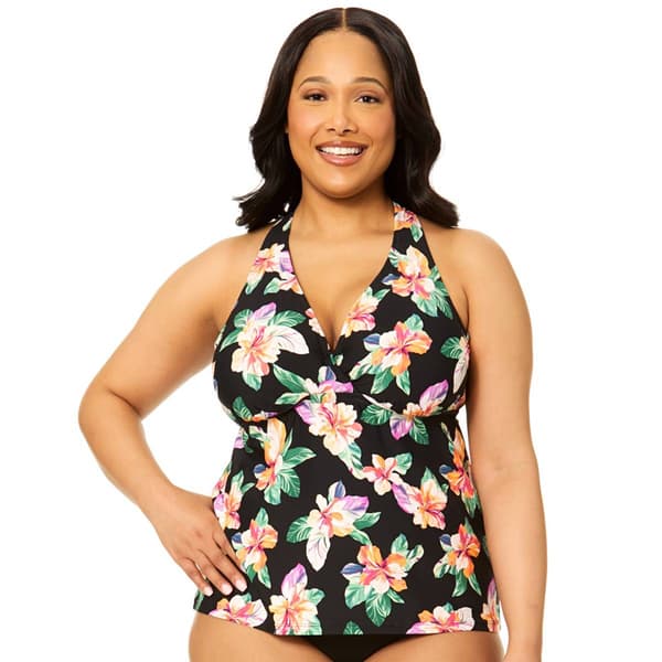 Plus Size Leilani Banboo Beach H Back Tankini