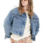 Womens MNK Denim Barn Jacket - image 1
