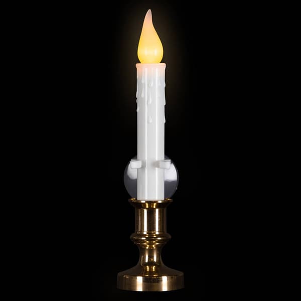 Northlight Seasonal Set of 3 LED Flickering Window Candle Lamps