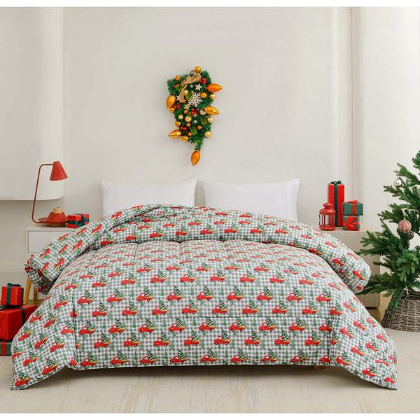 Ashley Cooper(tm) Tinsel Trucks Down Alternative Comforter - image 