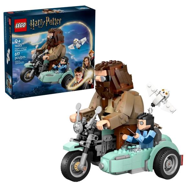 LEGO&#40;R&#41; Harry Potter Hagrid&#40;tm&#41; & Harry''s Motorcycle Ride Building Kit - image 