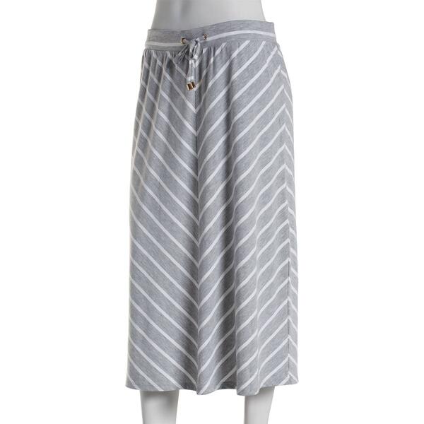Womens French Laundry Mitered Stripe Skirt - image 
