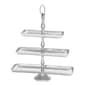 9th & Pike(R)  Silver 3-Tier Tray Stand - image 1