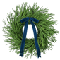 Puleo International 24in. Green Soft Spruce Artificial Wreath - image 1
