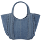 True Religion Atlas Frayed Medium Tote Bag - image 5