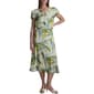 Womens DKNY Short Sleeve Watercolor Blouson Dress - image 1