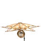 Kurt Adler 5-Point Large Star w/ Smoke Capiz Treetop - image 7