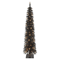 Puleo International Pre-Lit Black Alpine Pencil Christmas Tree - image 1