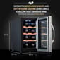 Ivation 8 Bottle Thermoelectric Quiet Wine Cooler - image 2