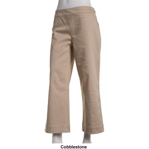 Womens Napa Valley Cotton Super Stretch Wide Leg Crop Pants