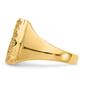 Mens Gentlemens Classics&#8482; 14kt. Gold Diamond Horseshoe Ring - image 3