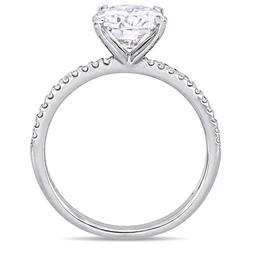 Diamond Classics™ 14kt 1/10ctw. Moissanite Engagement Ring