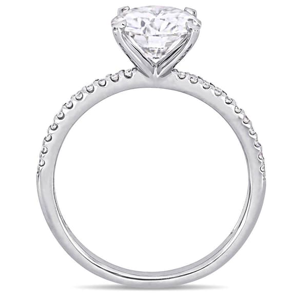 Diamond Classics&#8482; 14kt 1/10ctw. Moissanite Engagement Ring