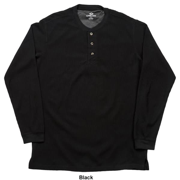 Mens Big &amp; Tall Alpine Lakes Thermal Long Sleeve Henley