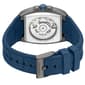 Mens Kenneth Cole® New York Automatic Blue Silicone Strap Watch - image 3