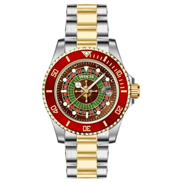 Mens Invicta Pro Diver Roulette Wheel Dial Quartz Watch - 50521 - image 