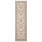 HomeRoots Ivory Oriental Power Loom Stain Resistant Runner Rug - image 2