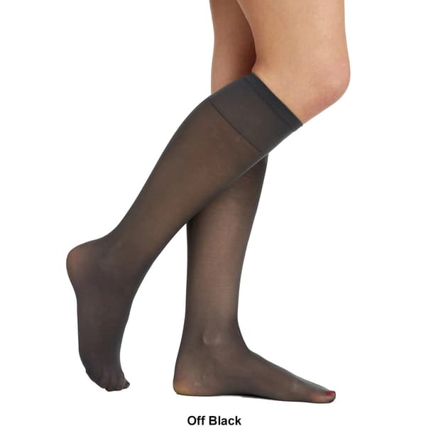 Womens Berkshire 3pk. Sheer Support Knee High Hosiery