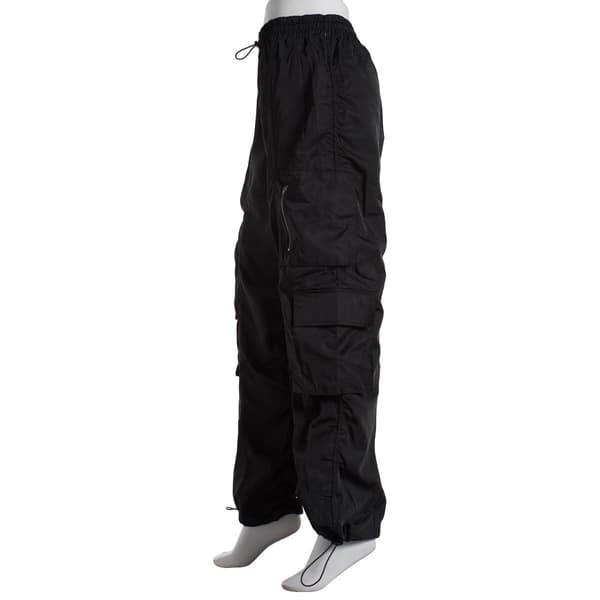 Juniors Almost Famous&#8482; Ruched Cargo Parachute Pants