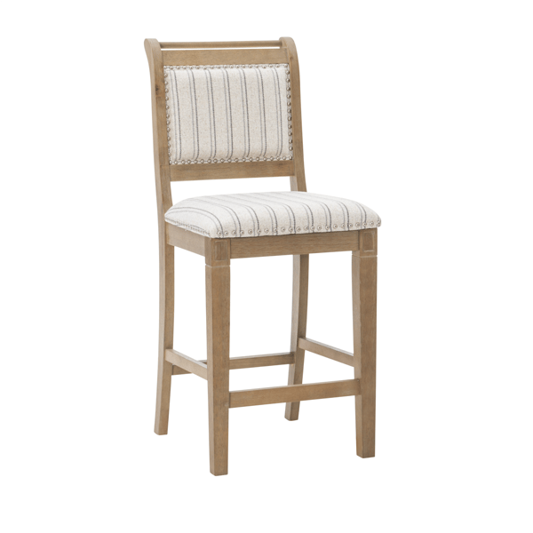 Linon Home Decor Emmy Grey Counter Stool - image 