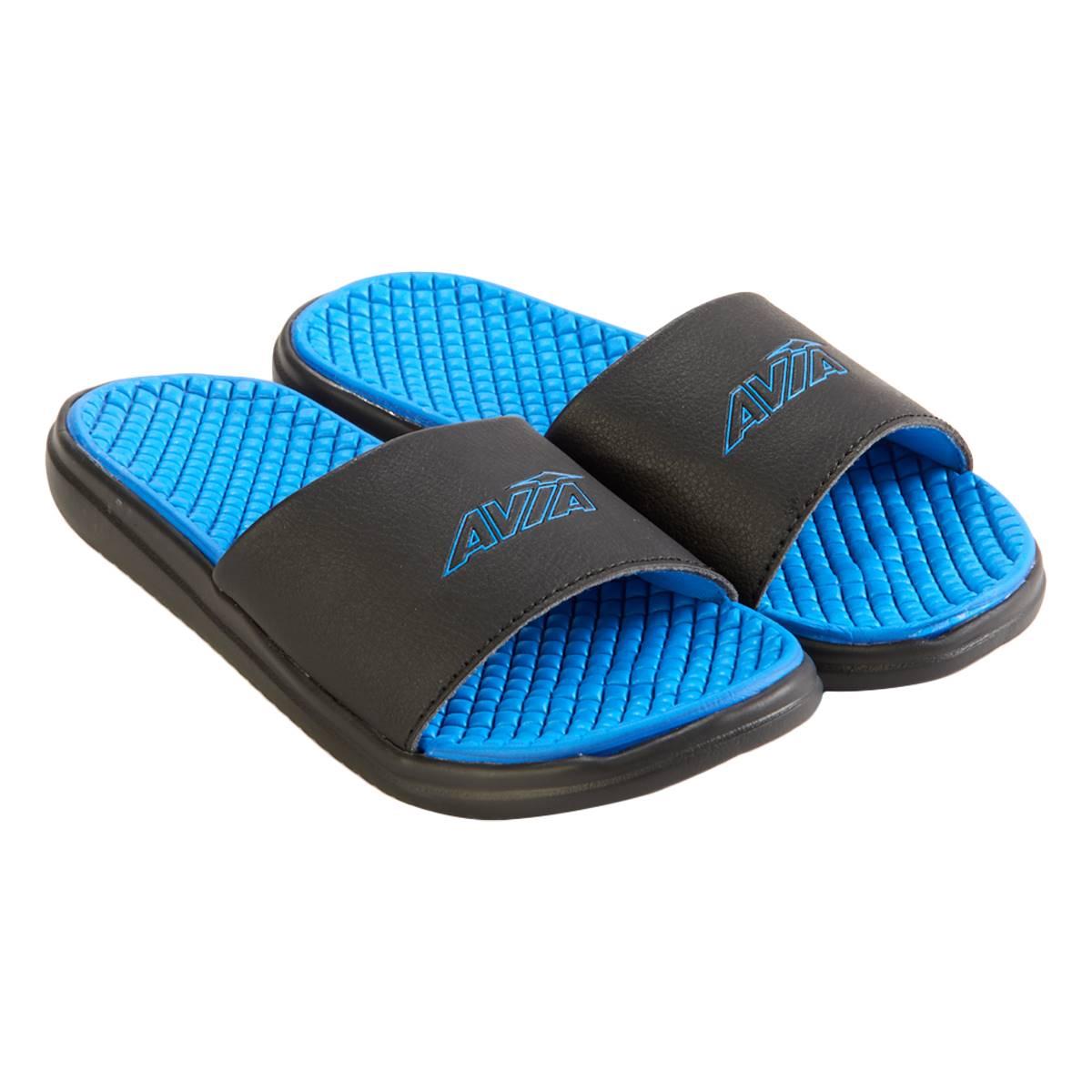Boys Avia B Dual Density Slide Sandals