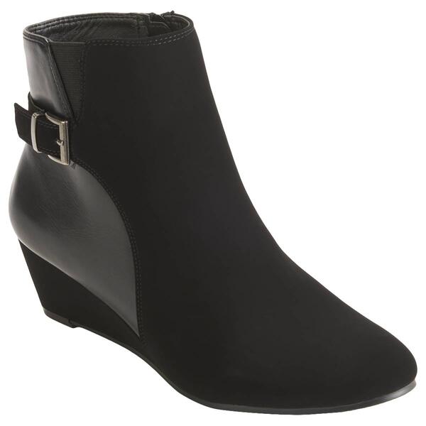 Womens White Mountain Carmen Wedge Ankle Boots - image 