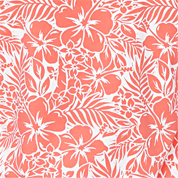 Plus Size Hearts of Palm Printed Essentials Tropical Blouse