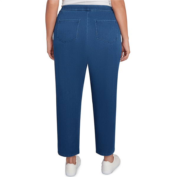 Plus Size Alfred Dunner Sunset Canyon Denim Short Length Pants