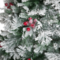Northlight Real Touch™ 6.5ft. Flocked Whittaker Christmas Tree - image 4