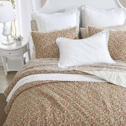Laura Ashley Loveston Cotton Quilt Set
