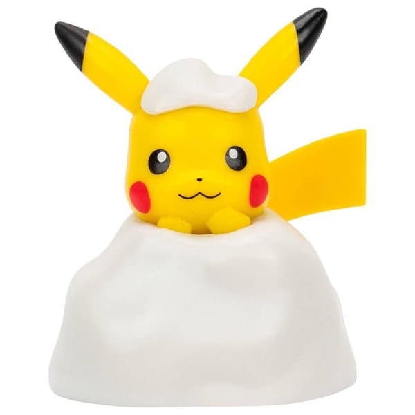 Pokemon Holiday Pikachu Battle Figure - image 