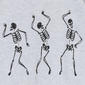 Girls (7-12) Rare Editions Skeleton Oversized Sweatshirt - image 3