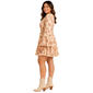 Juniors Plus Angie Long Sleeve Surplice Babydoll Dress - image 4