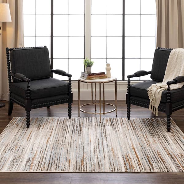 Mohawk Home Furie Stripe Multi Large Area Rug