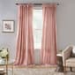 Elrene Korena Tie-Top Crushed Velvet Window Curtain - image 1