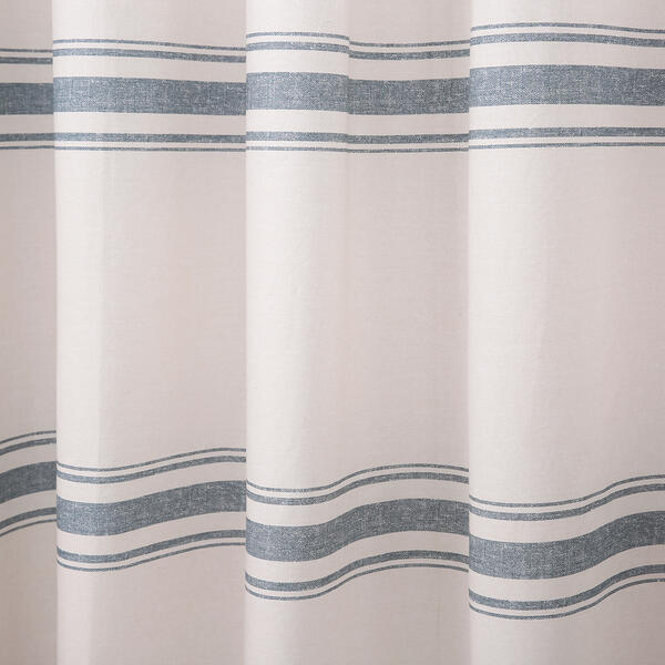 Lush Décor® Farmhouse Stripe Shower Curtain