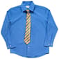Boys (8-20) Bill Blass Dress Shirt & Tie Set - Medium Blue - image 1