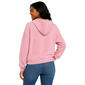 Juniors No Comment Fleece Leaf Lined Hoodie - Pink - image 3