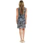 Womens Cover Me Leaf Onion Skin Twisted Swim Cover Up Dress - image 2