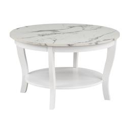 Convenience Concepts American Heritage Round Coffee Table