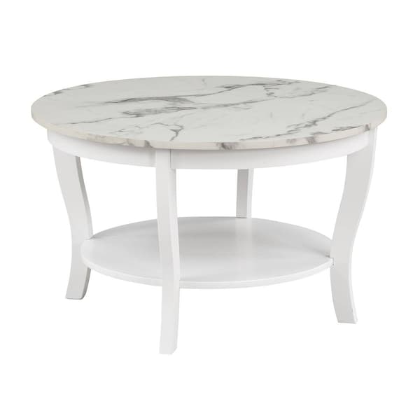 Convenience Concepts American Heritage Round Coffee Table - image 