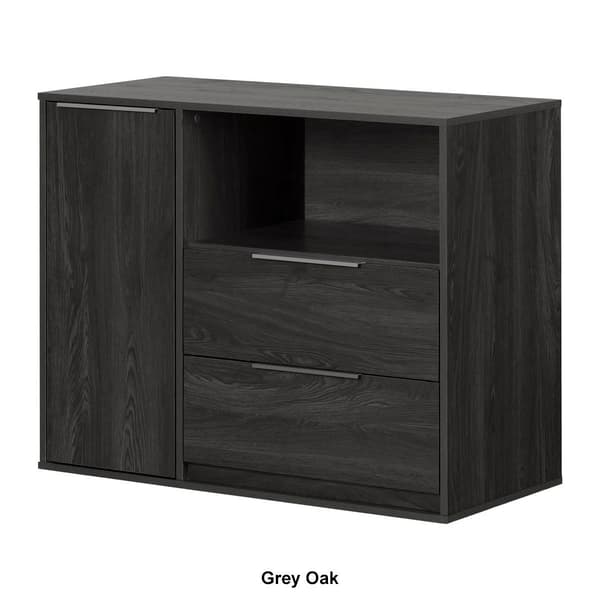South Shore Hourra 2-Drawer Dresser w/Door