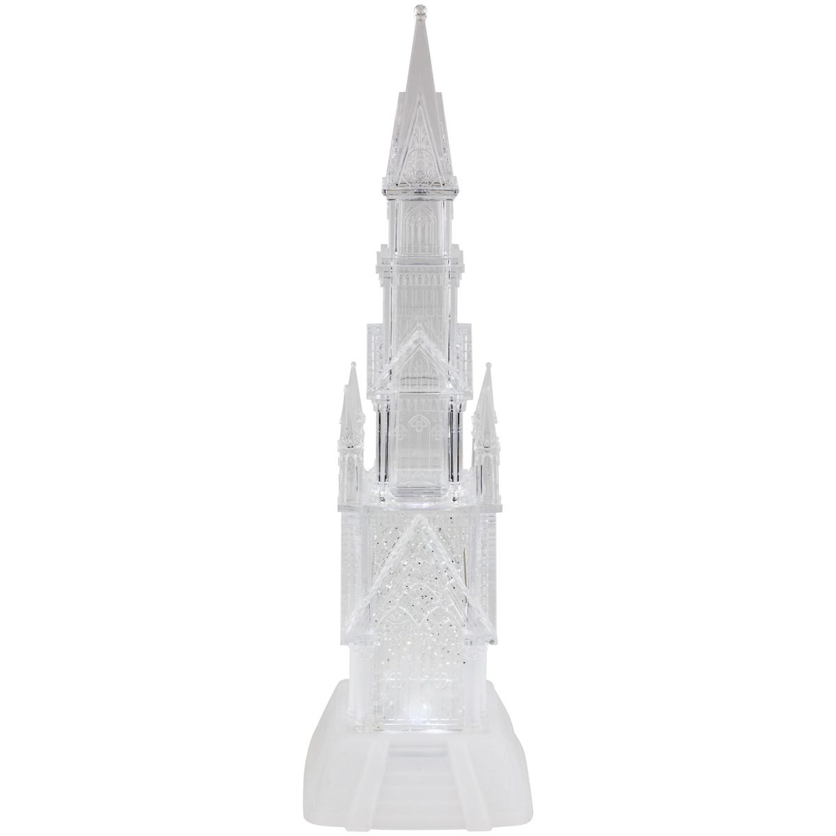 Northlight LED Lighted Castle Acrylic Christmas Decoration
