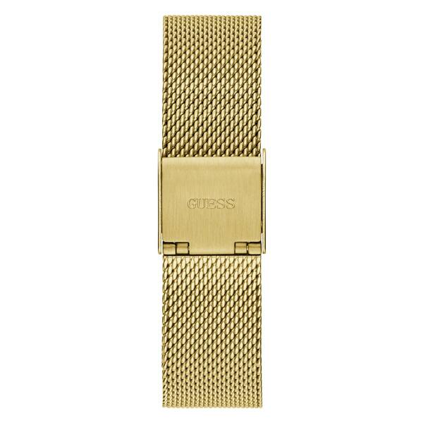 Womens Guess Gold-Tone Stainless Steel w/Crystals Watch-GW0354L2