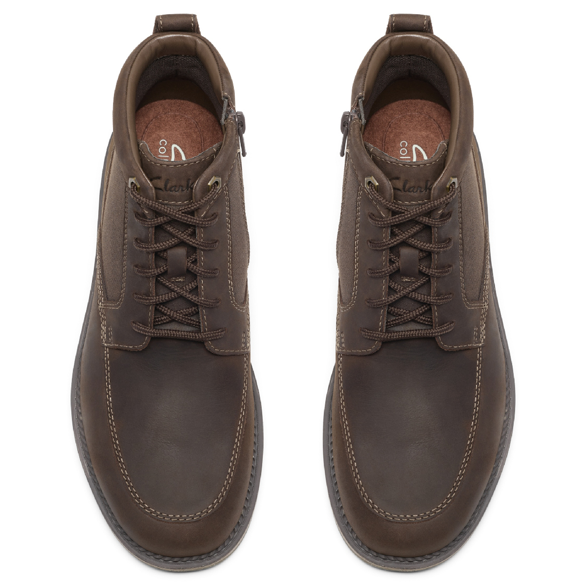 Mens Clarks® Maplewalk Rise Ankle Boots