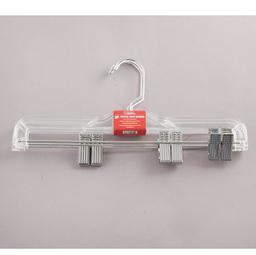 Home Basics Crystal Skirt Hanger 3-Pk