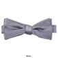 Mens John Henry Satin Solid Bow Tie in Box - image 5